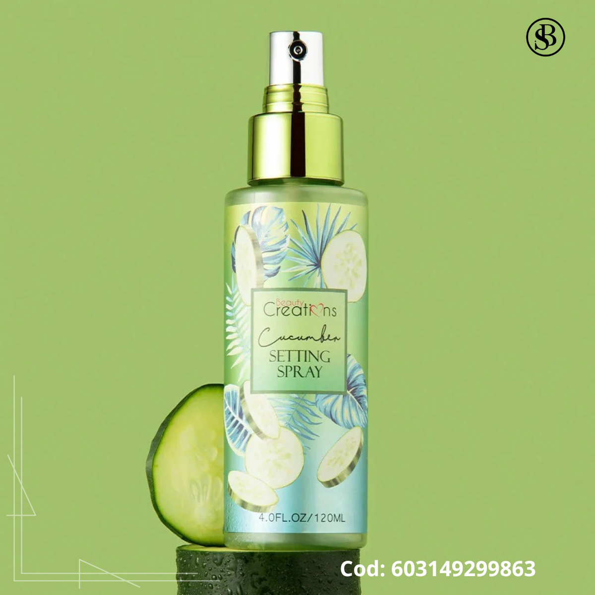 Fijador de Maquillaje Setting Spray Cucumber