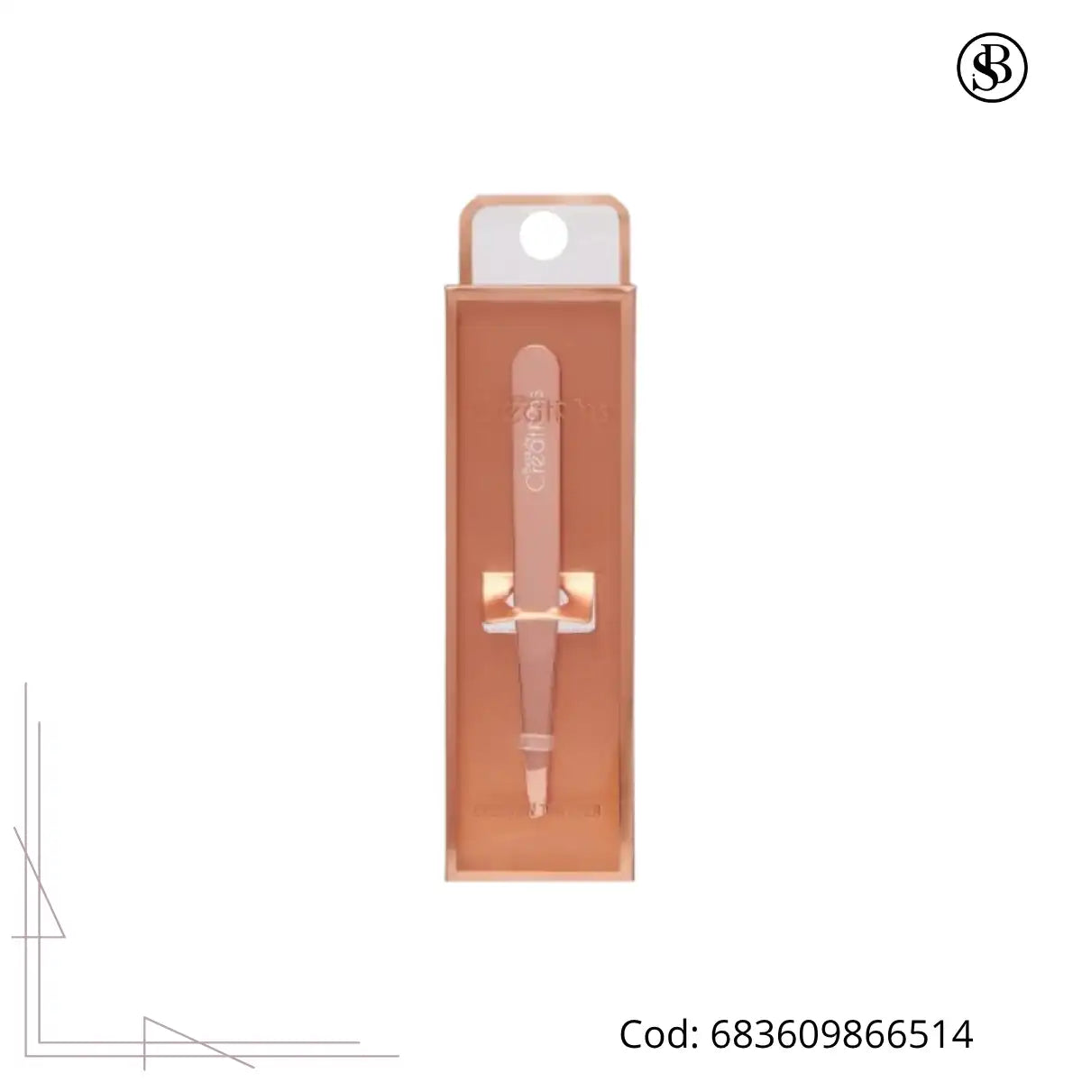 Pinza para Ceja Rose Gold