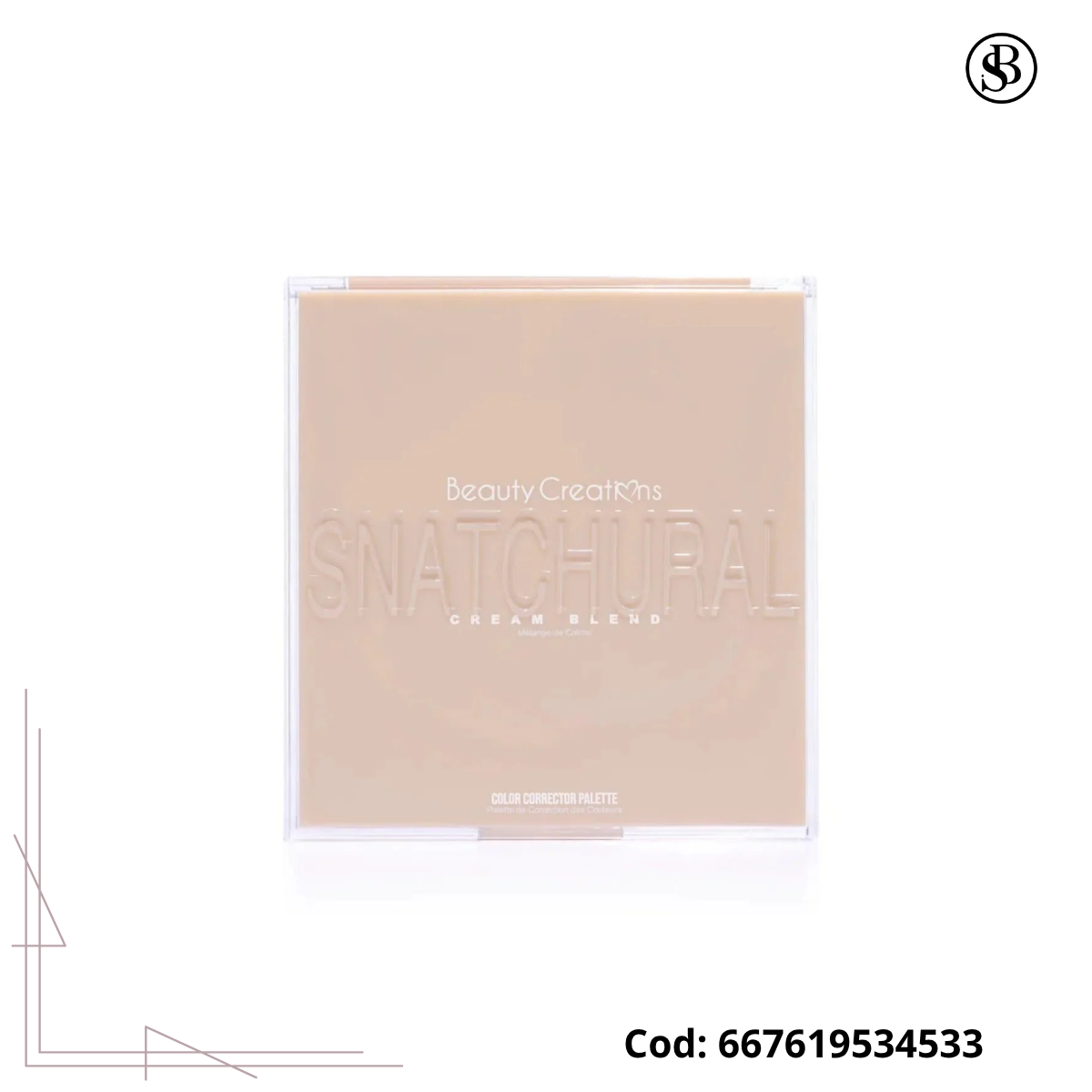 Paleta de Corrector e Iluminador Snatchural