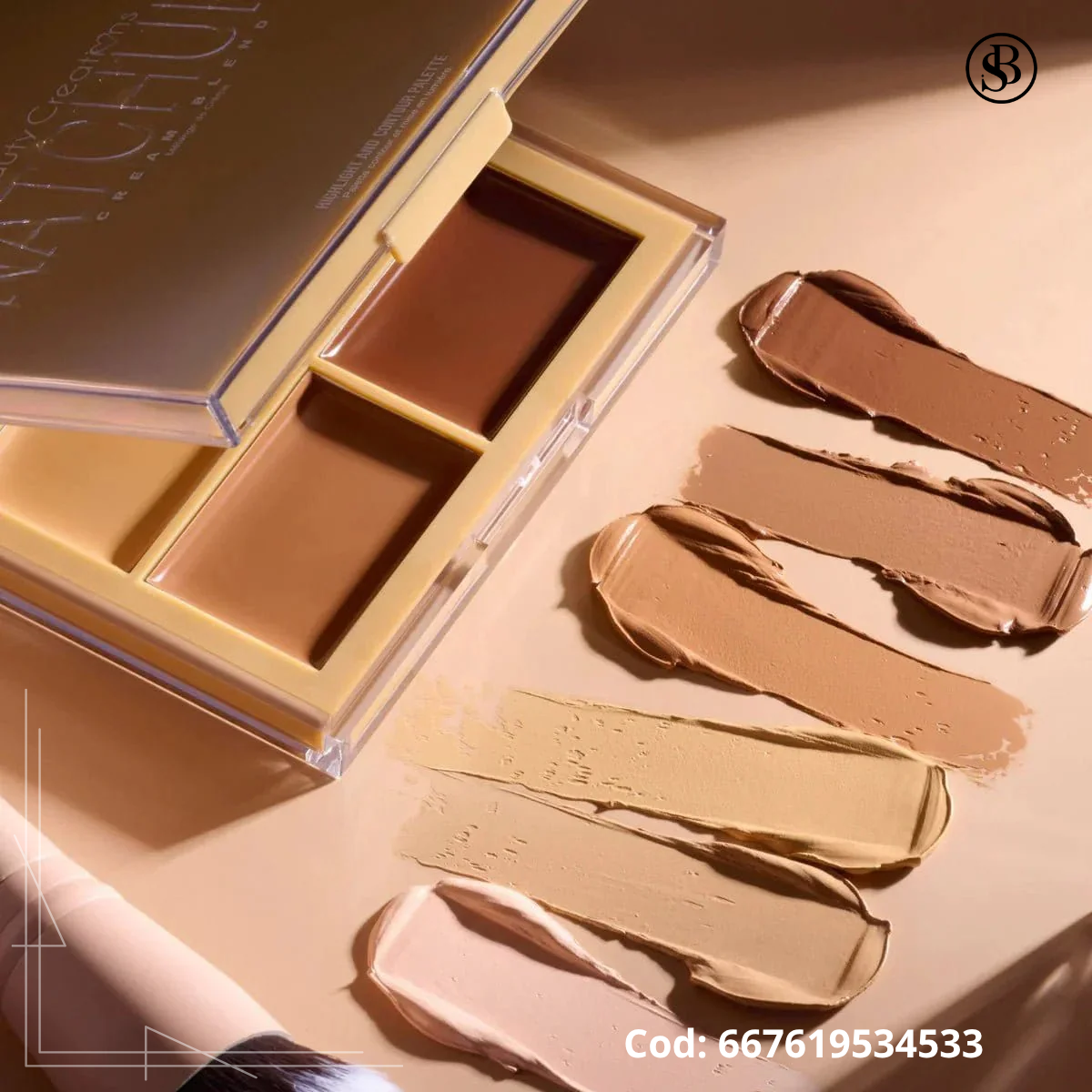 Paleta de Corrector e Iluminador Snatchural