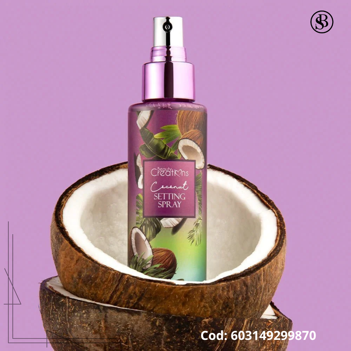 Fijador de Maquillaje Setting Spray Coconut
