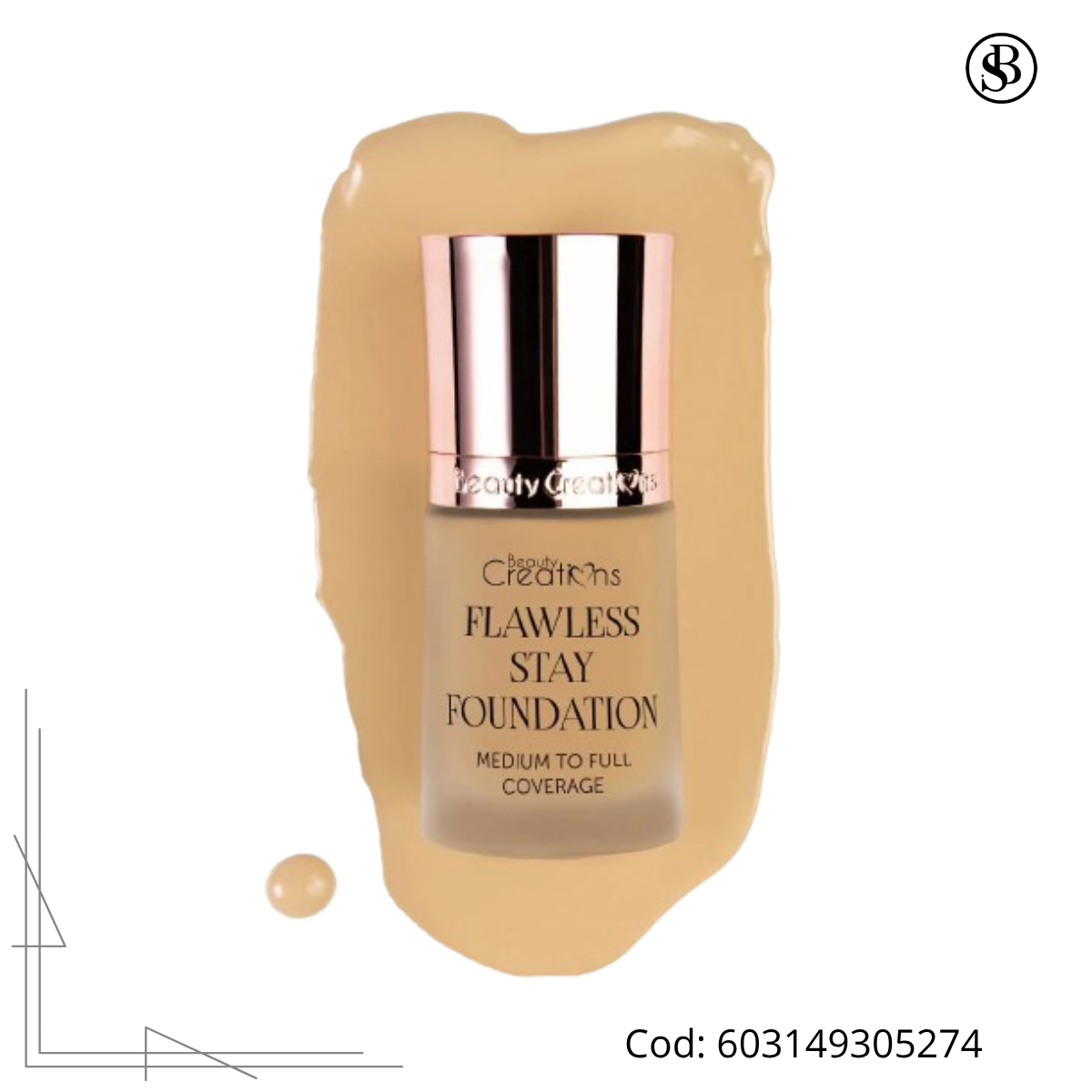 Base de Maquillaje Líquido Flawless Stay