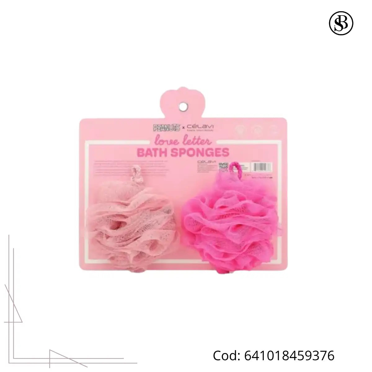 Set De Esponjas De Baño Love Letter Snoopy