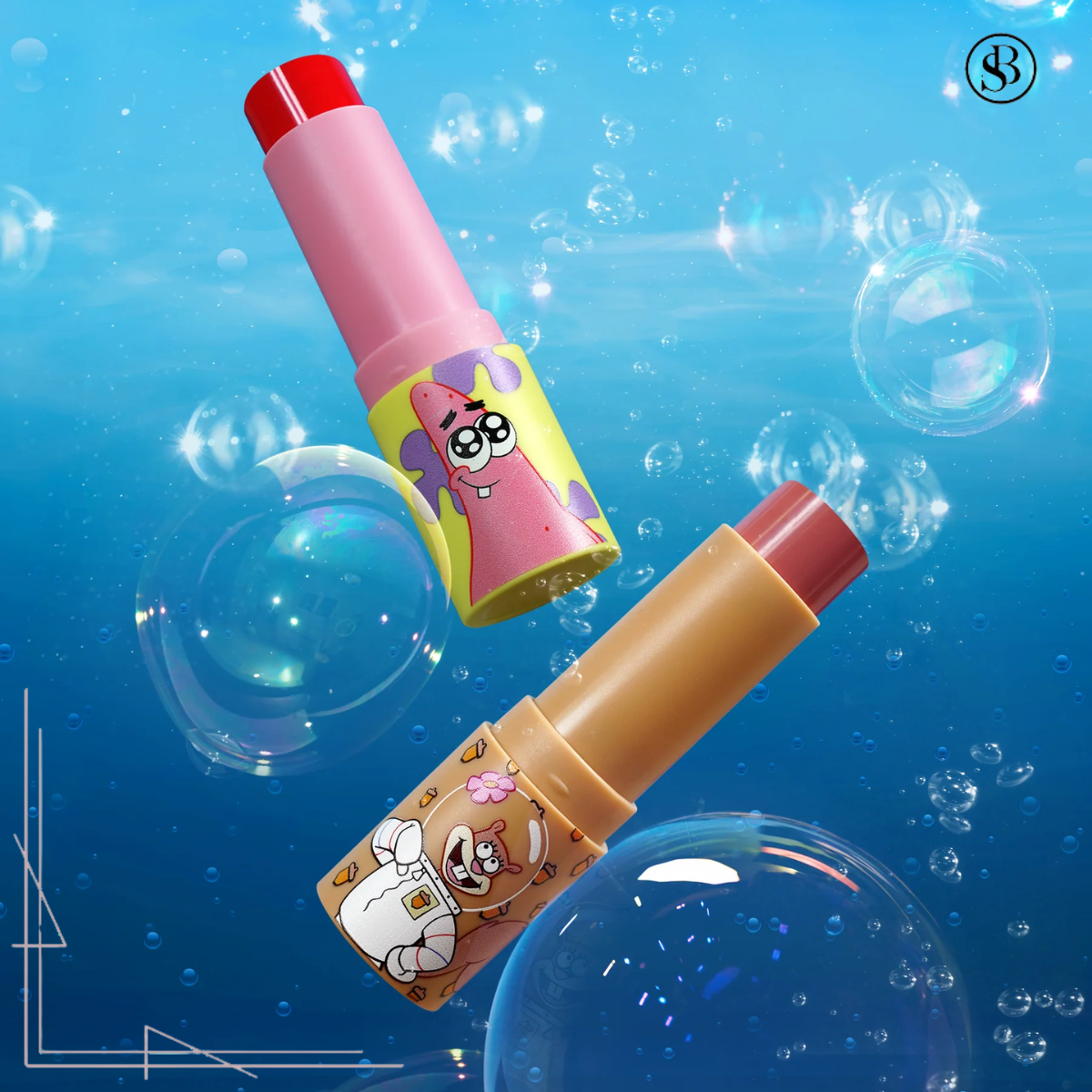 Set De Rubores En Barra Blushing Budies Bob Esponja